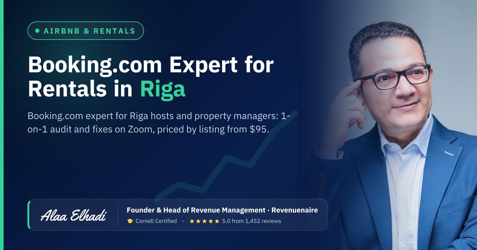 Booking.com Optimization Expert for Rentals in Riga, Latvia