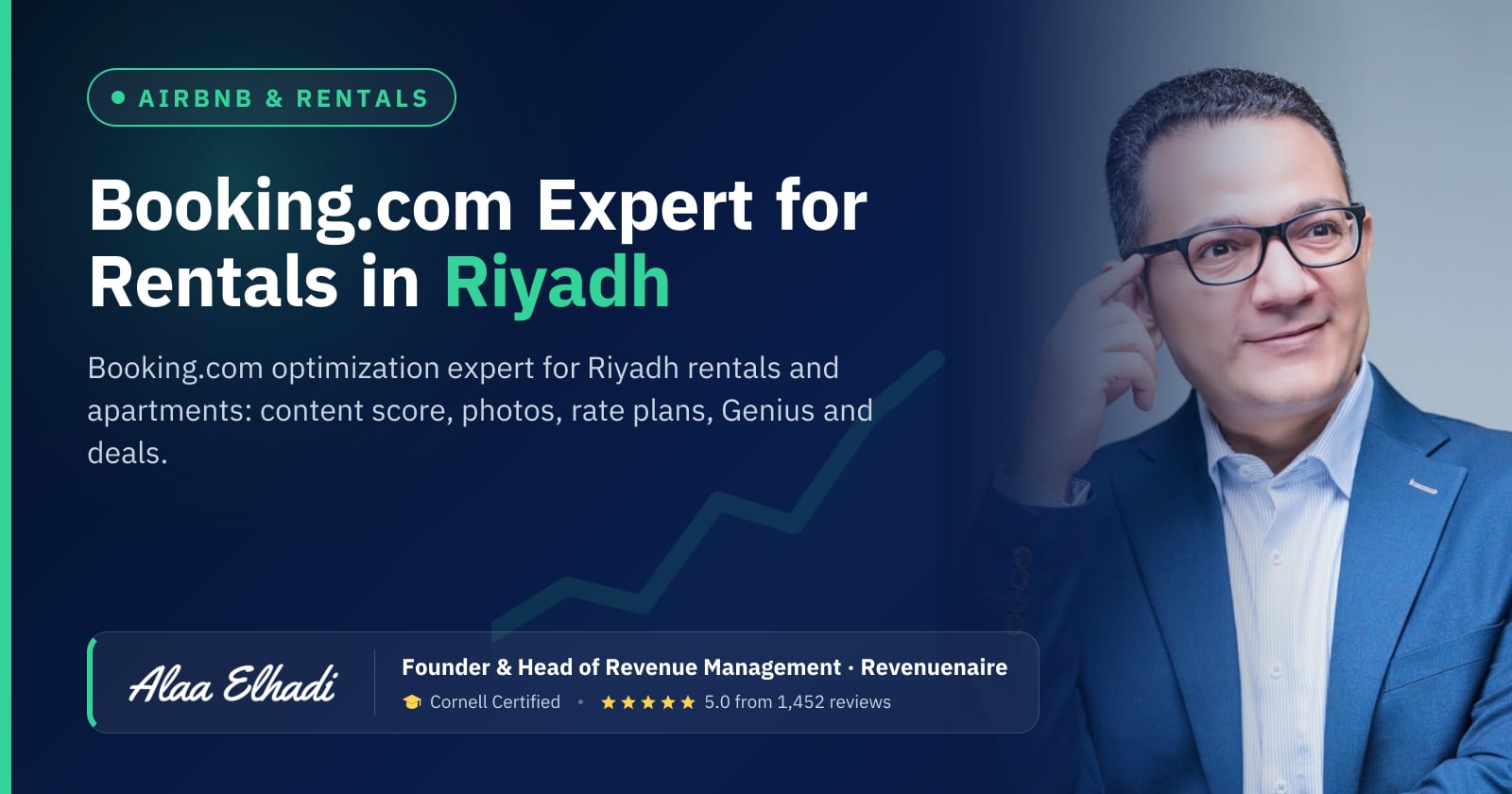 Booking.com Optimization Expert for Rentals in Riyadh, Saudi Arabia