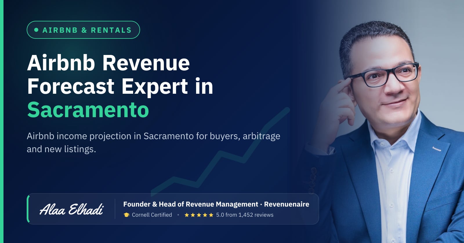 Airbnb Revenue Forecast Expert in Sacramento & Gold Country, United States