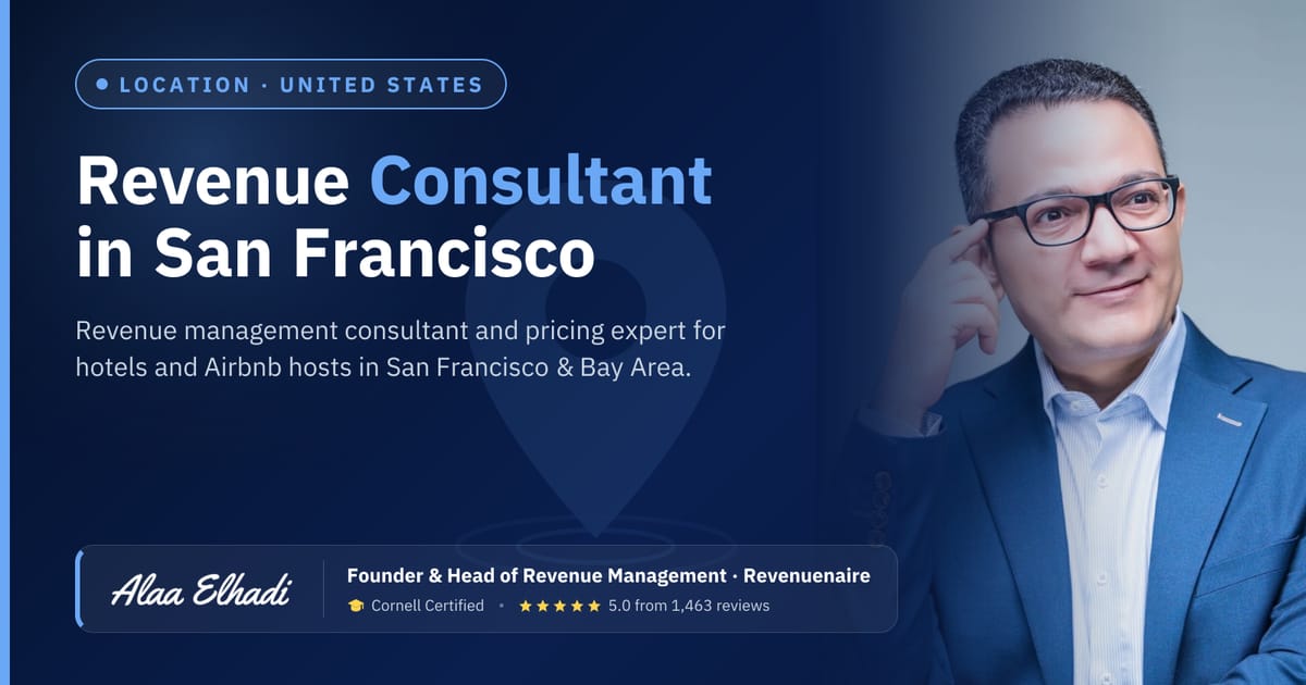 Revenue management consultant in San Francisco & Bay Area, United States