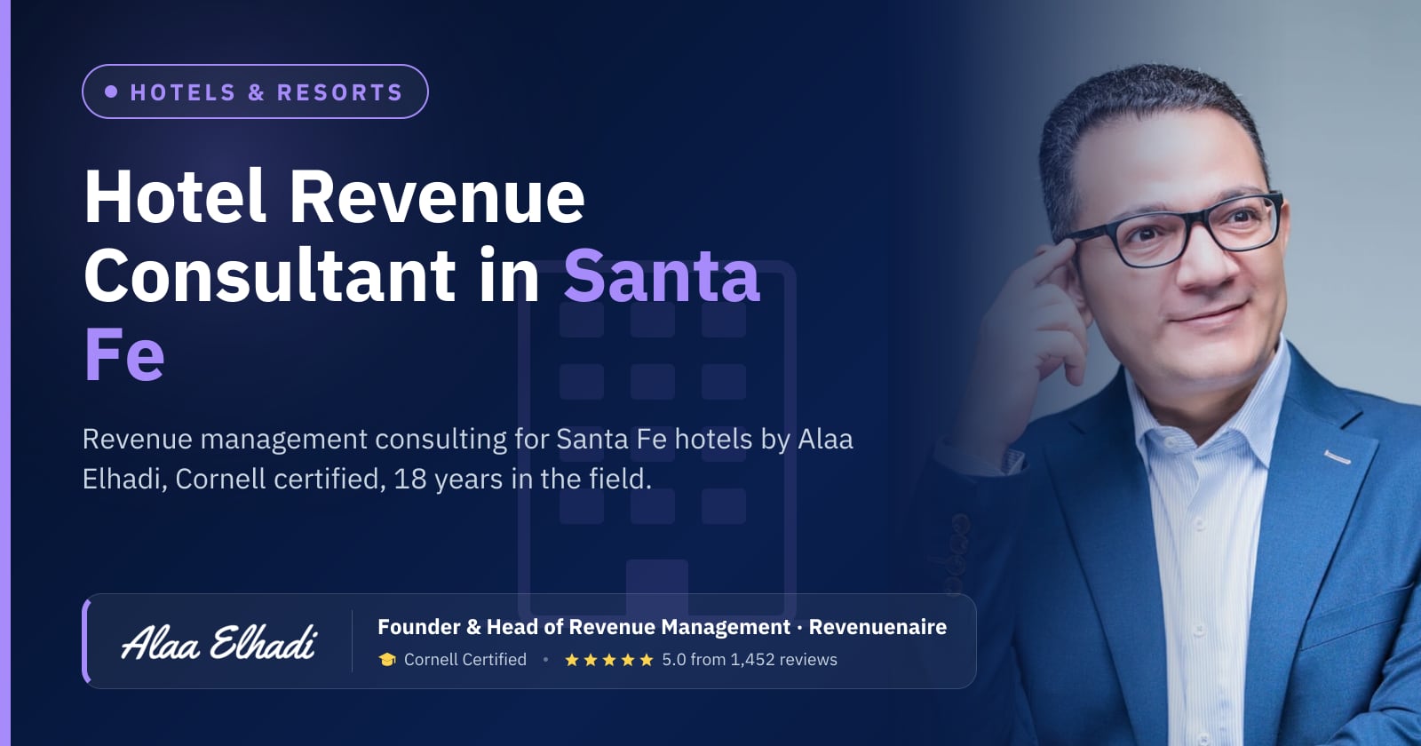 Hotel Revenue Management Consultant in Santa Fe & Taos, United States
