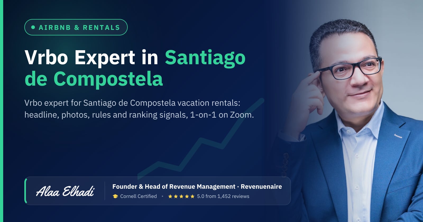 Vrbo Listing Optimization Expert in Santiago de Compostela & Galicia, Spain