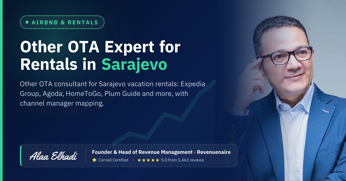 Expedia, Agoda and Other OTA Expert in Sarajevo & Mostar, Bosnia and Herzegovina