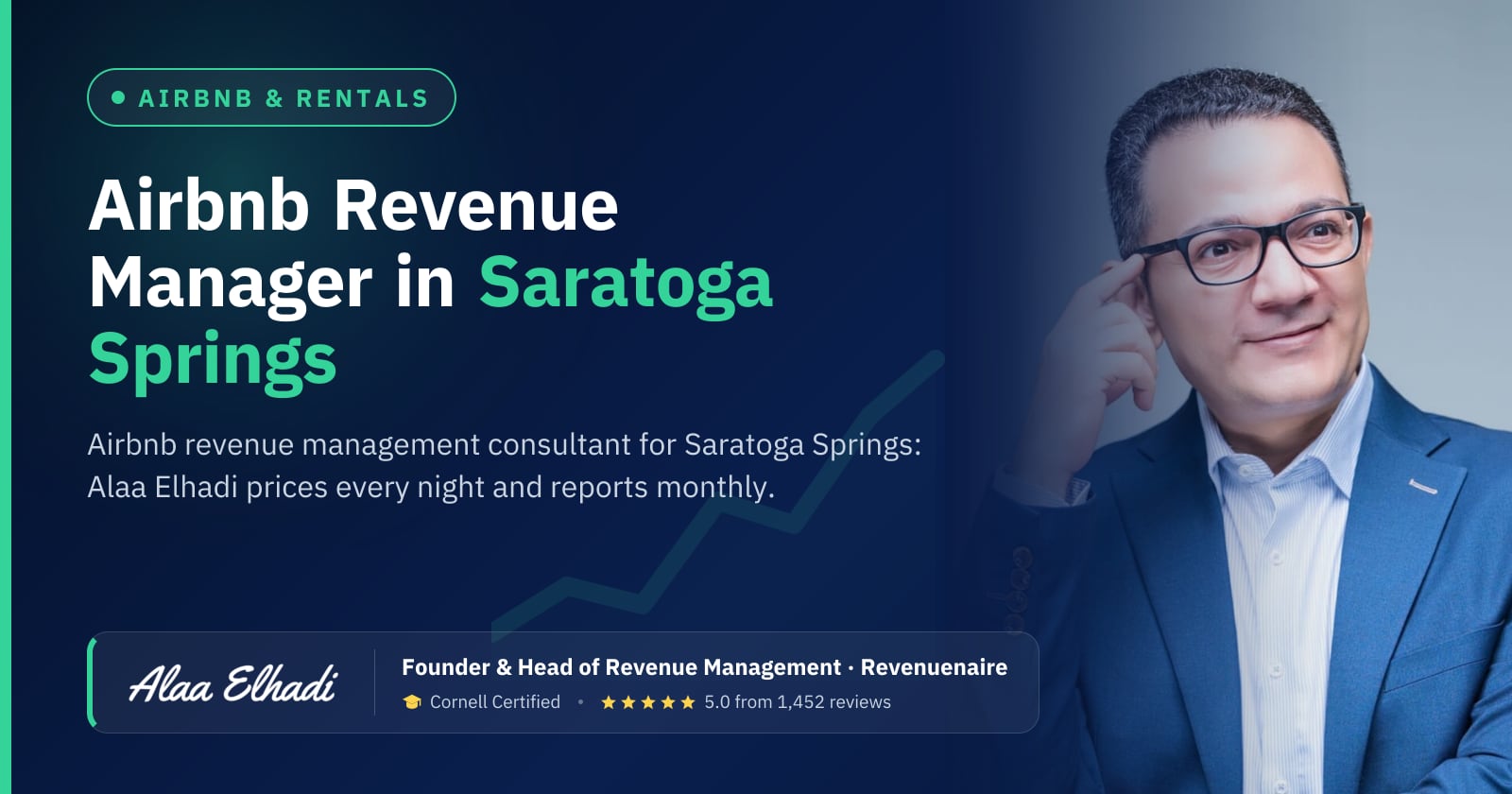 Airbnb Revenue Management Consultant in Saratoga Springs, United States