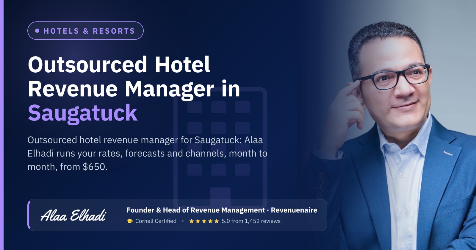 Outsourced Hotel Revenue Manager in Saugatuck & the Lake Michigan Shore, United States