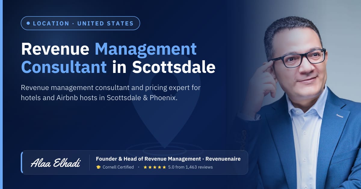 Revenue management consultant in Scottsdale & Phoenix, United States