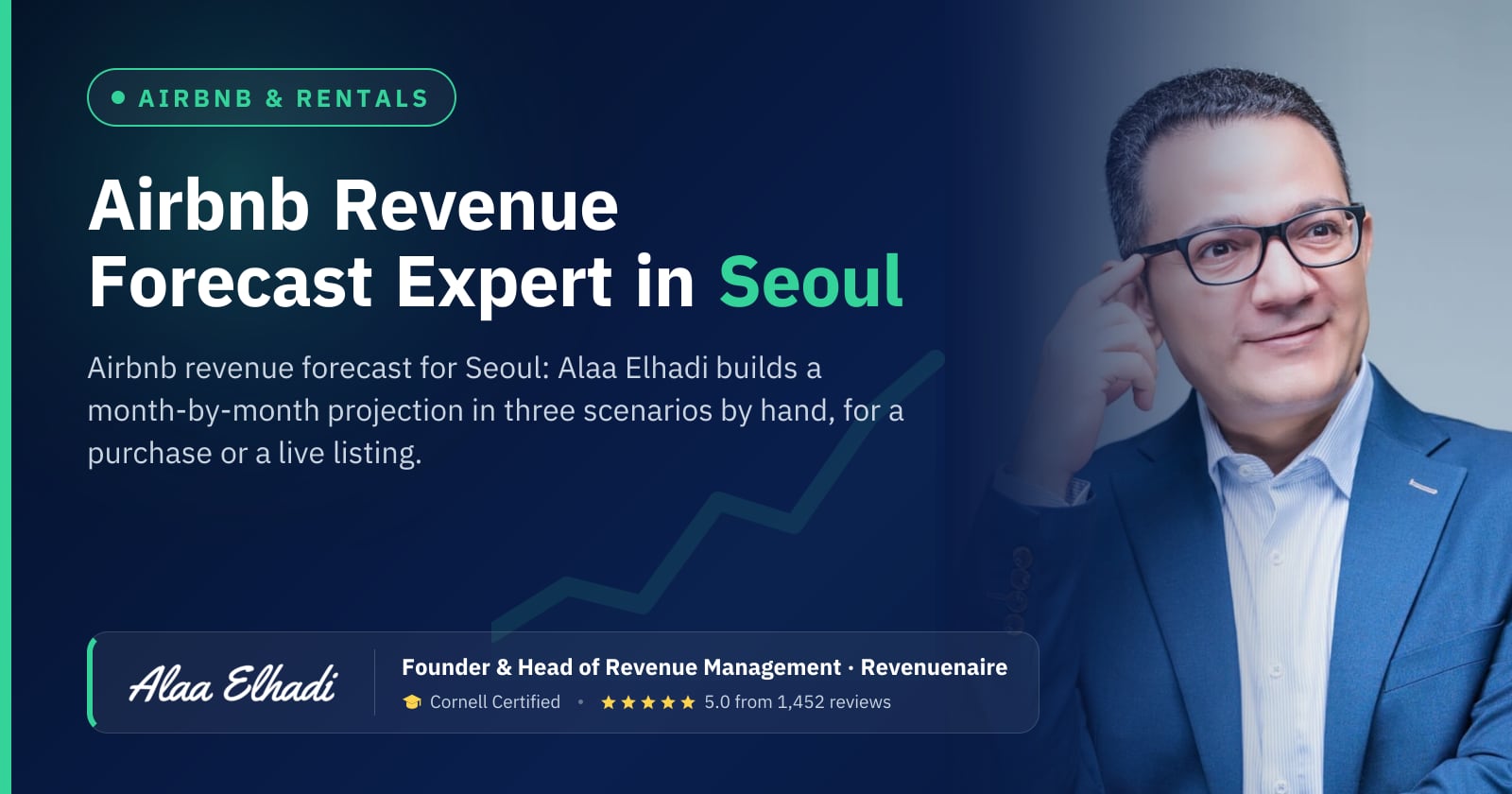 Airbnb Revenue Forecast Expert in Seoul, South Korea