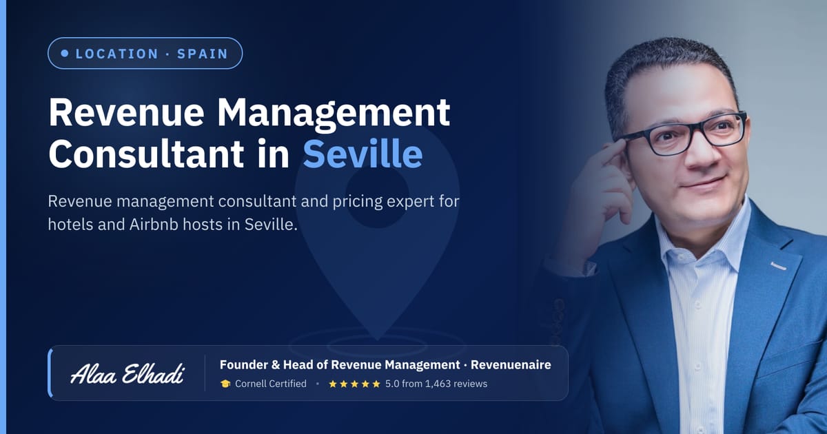 Revenue management consultant in Seville, Spain