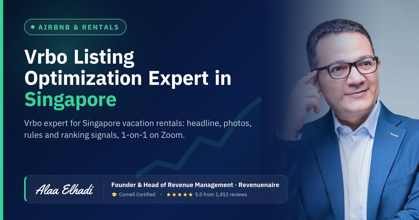 Vrbo Listing Optimization Expert in Singapore, Singapore