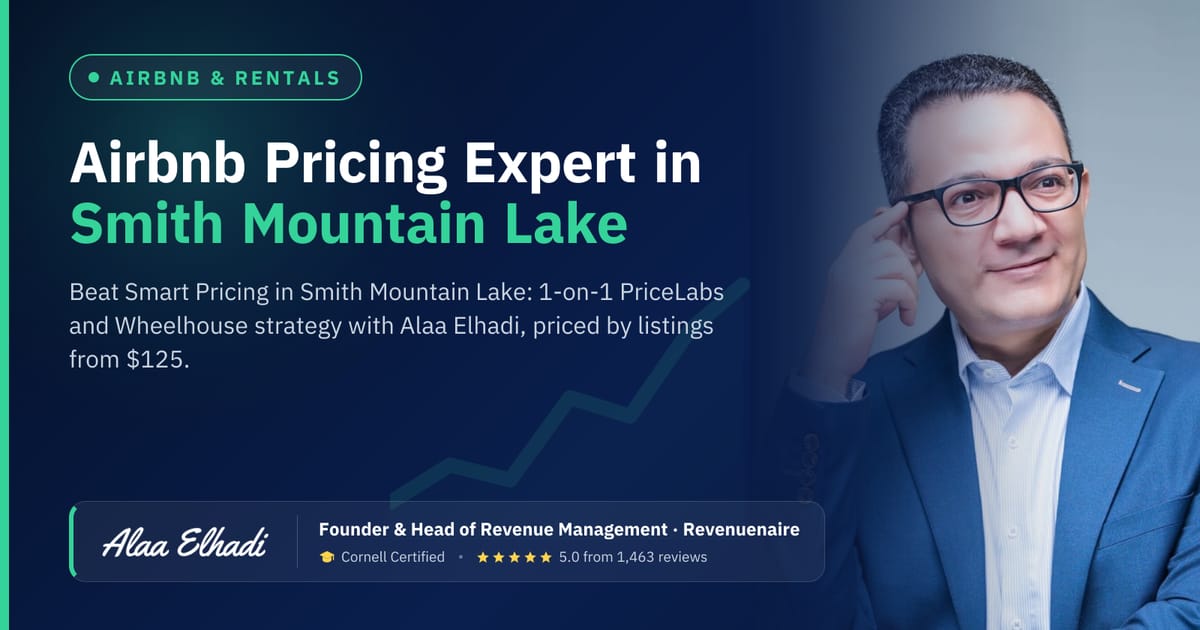 Airbnb Pricing Expert in Smith Mountain Lake, United States
