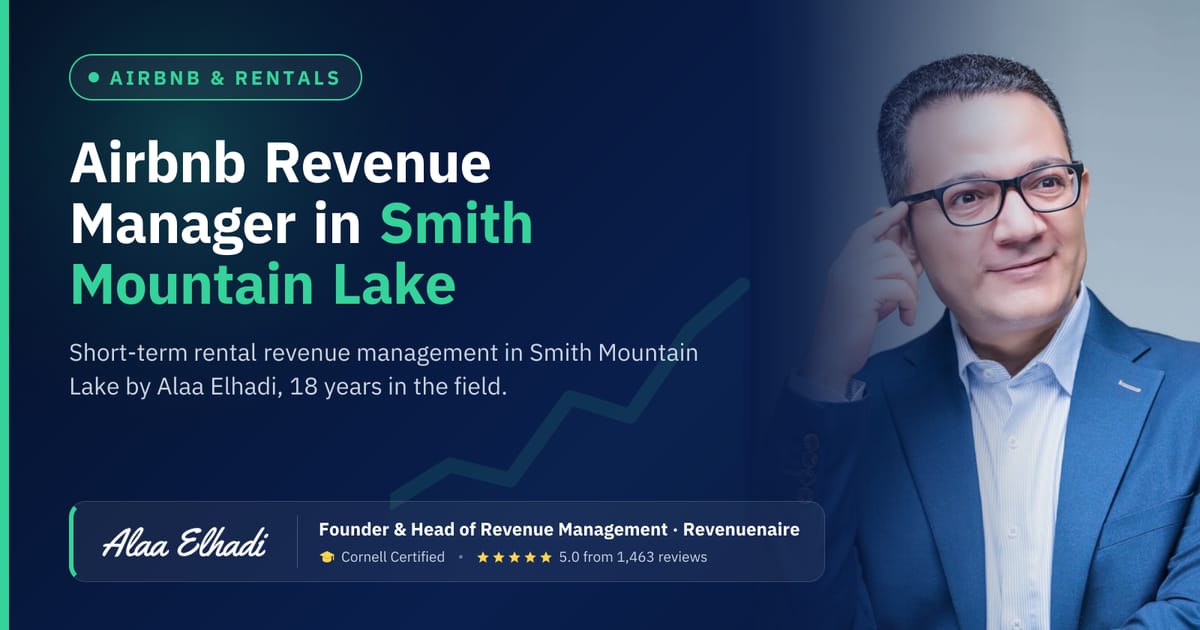 Airbnb Revenue Management Consultant in Smith Mountain Lake, United States