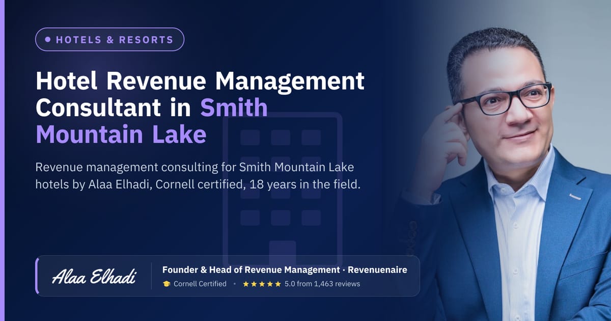 Hotel Revenue Management Consultant in Smith Mountain Lake, United States