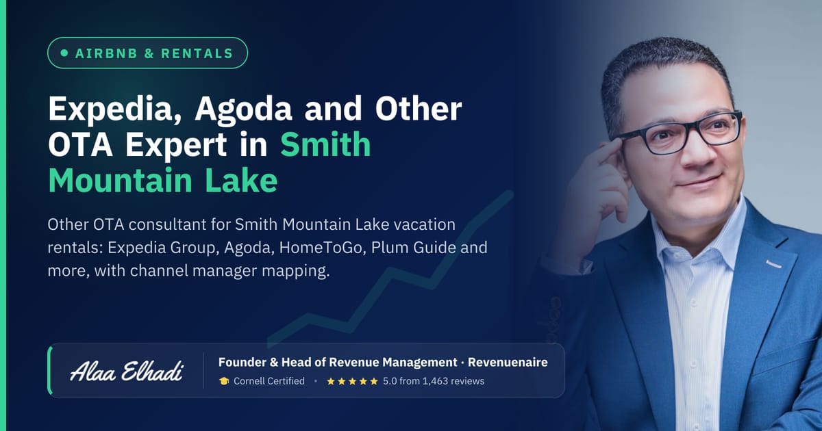 Expedia, Agoda and Other OTA Expert in Smith Mountain Lake, United States