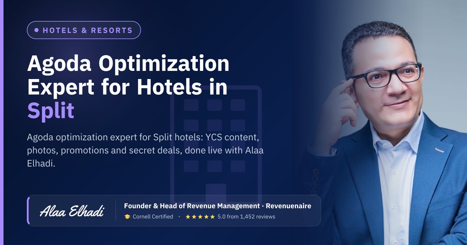 Agoda Optimization Expert for Hotels in Split & the Dalmatian Coast, Croatia