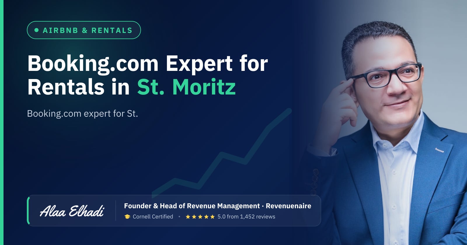 Booking.com Optimization Expert for Rentals in St. Moritz & the Engadin, Switzerland