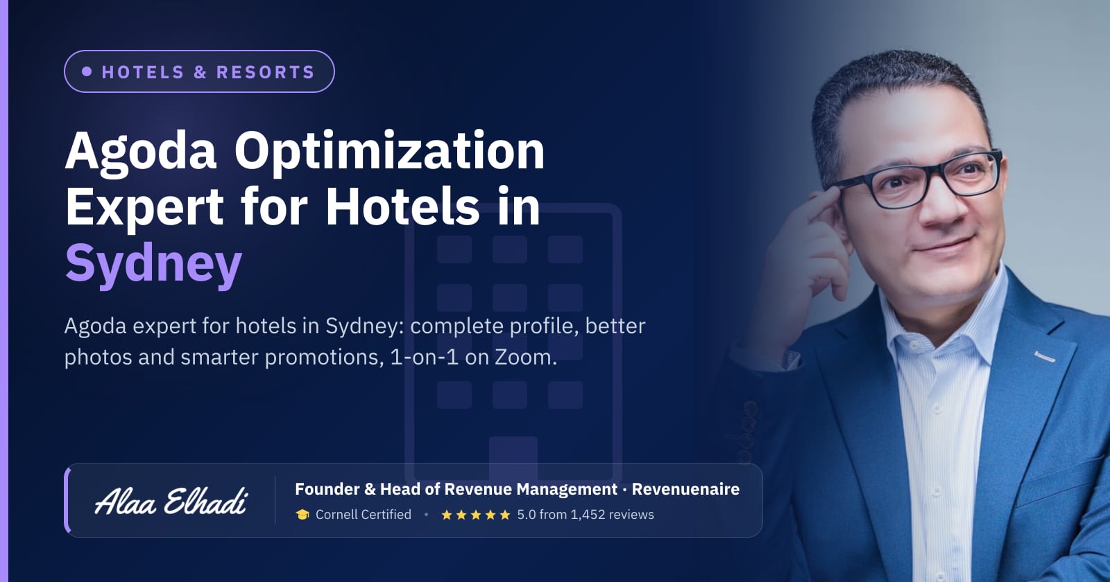 Agoda Optimization Expert for Hotels in Sydney, Australia
