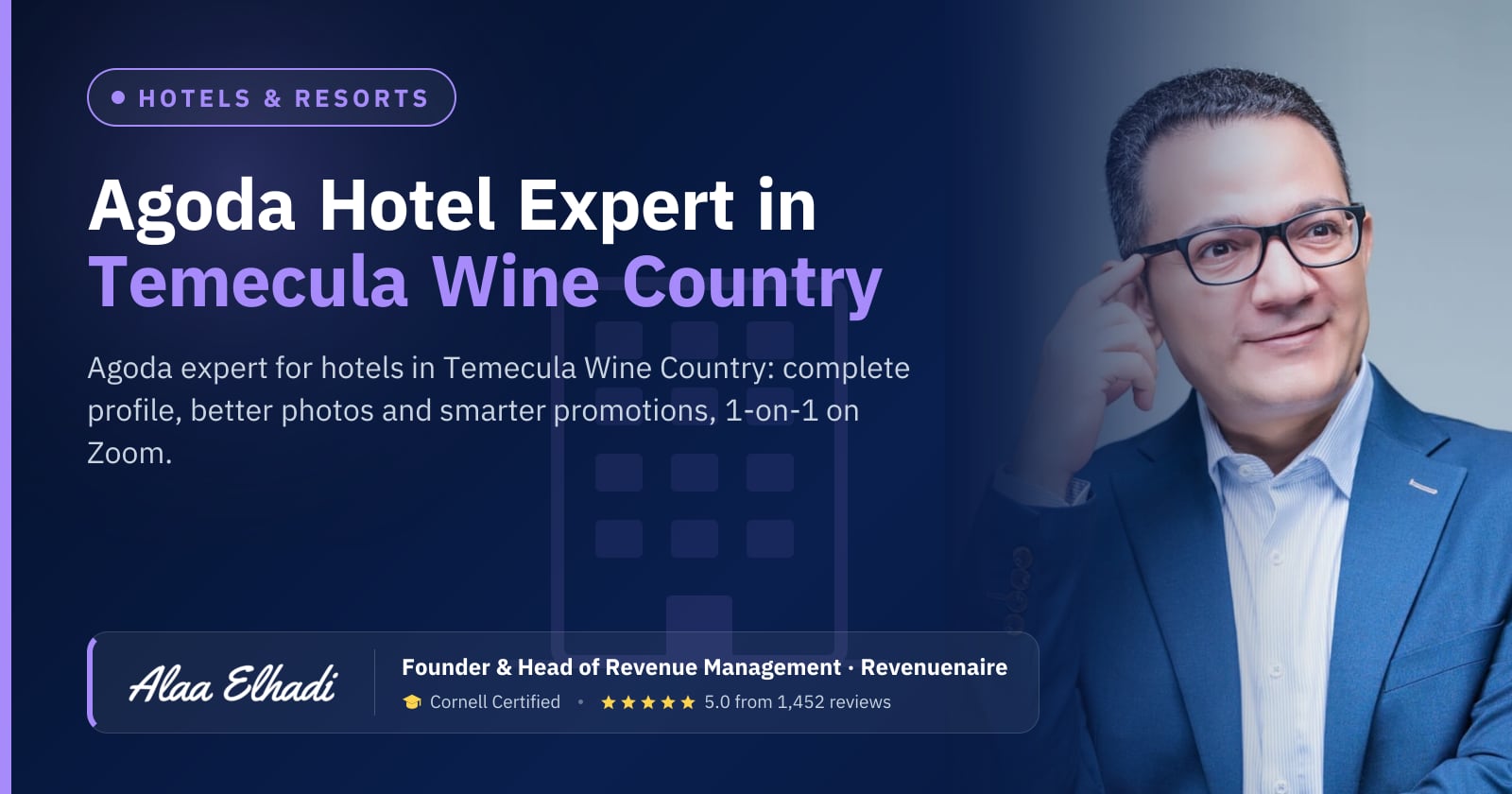 Agoda Optimization Expert for Hotels in Temecula Wine Country, United States