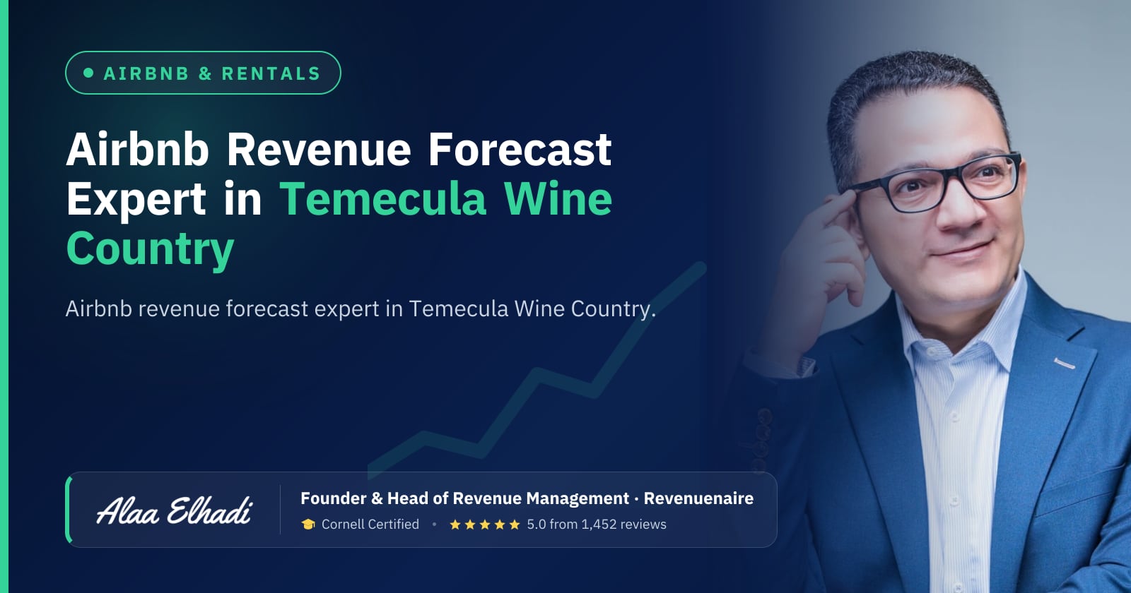 Airbnb Revenue Forecast Expert in Temecula Wine Country, United States