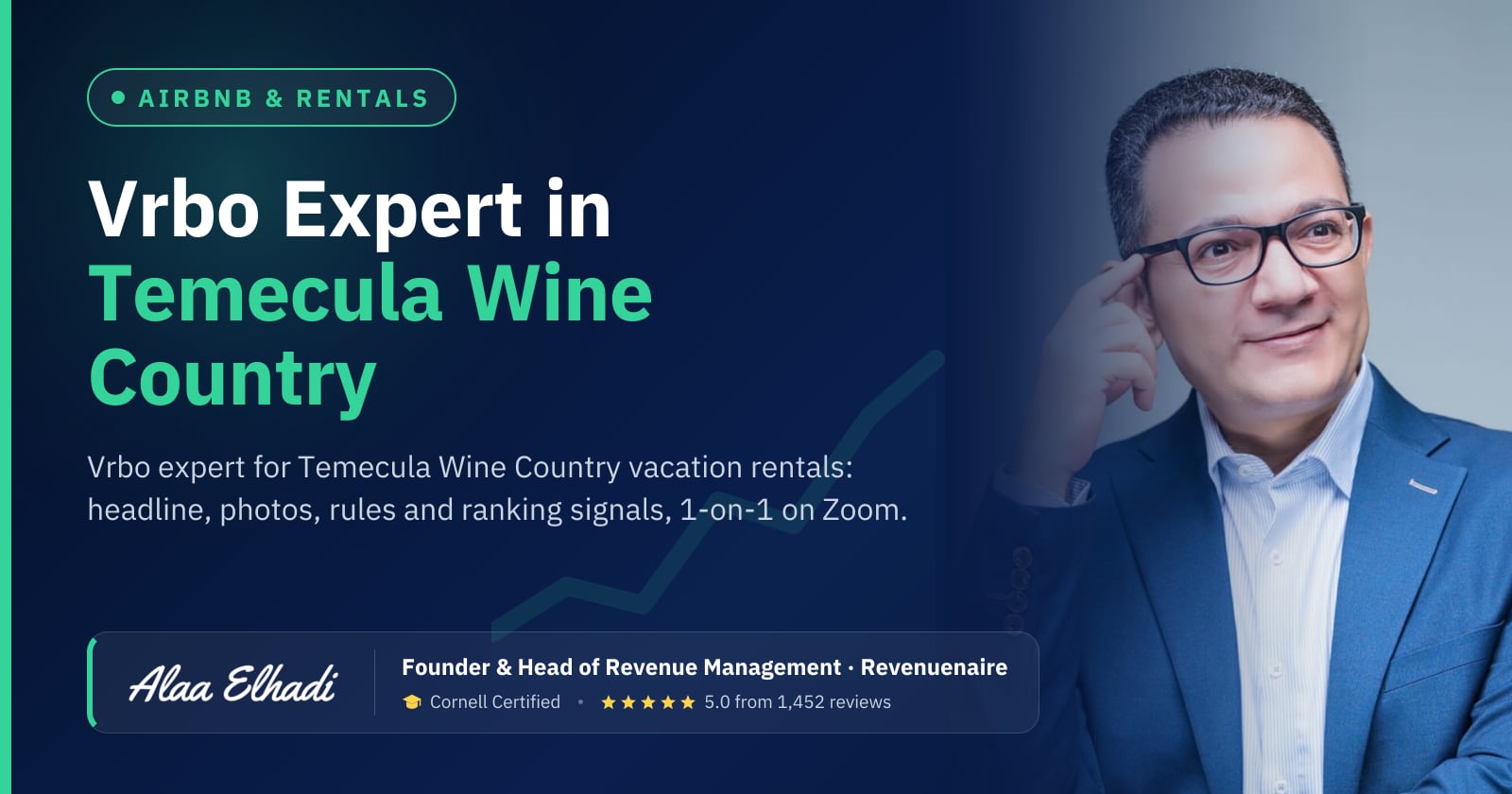 Vrbo Listing Optimization Expert in Temecula Wine Country, United States