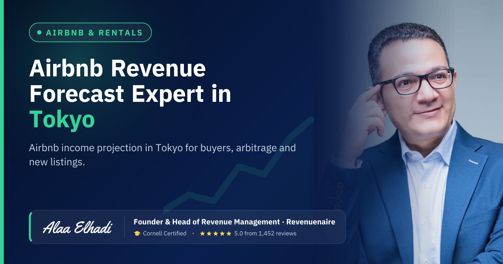 Airbnb Revenue Forecast Expert in Tokyo, Japan