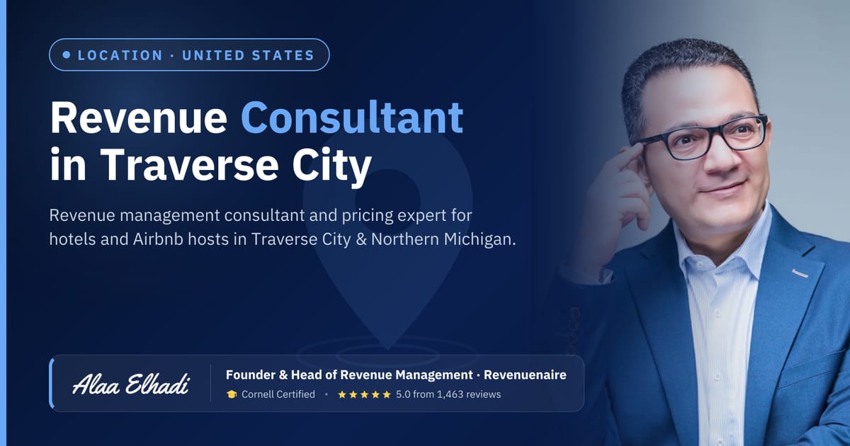 Revenue management consultant in Traverse City & Northern Michigan, United States