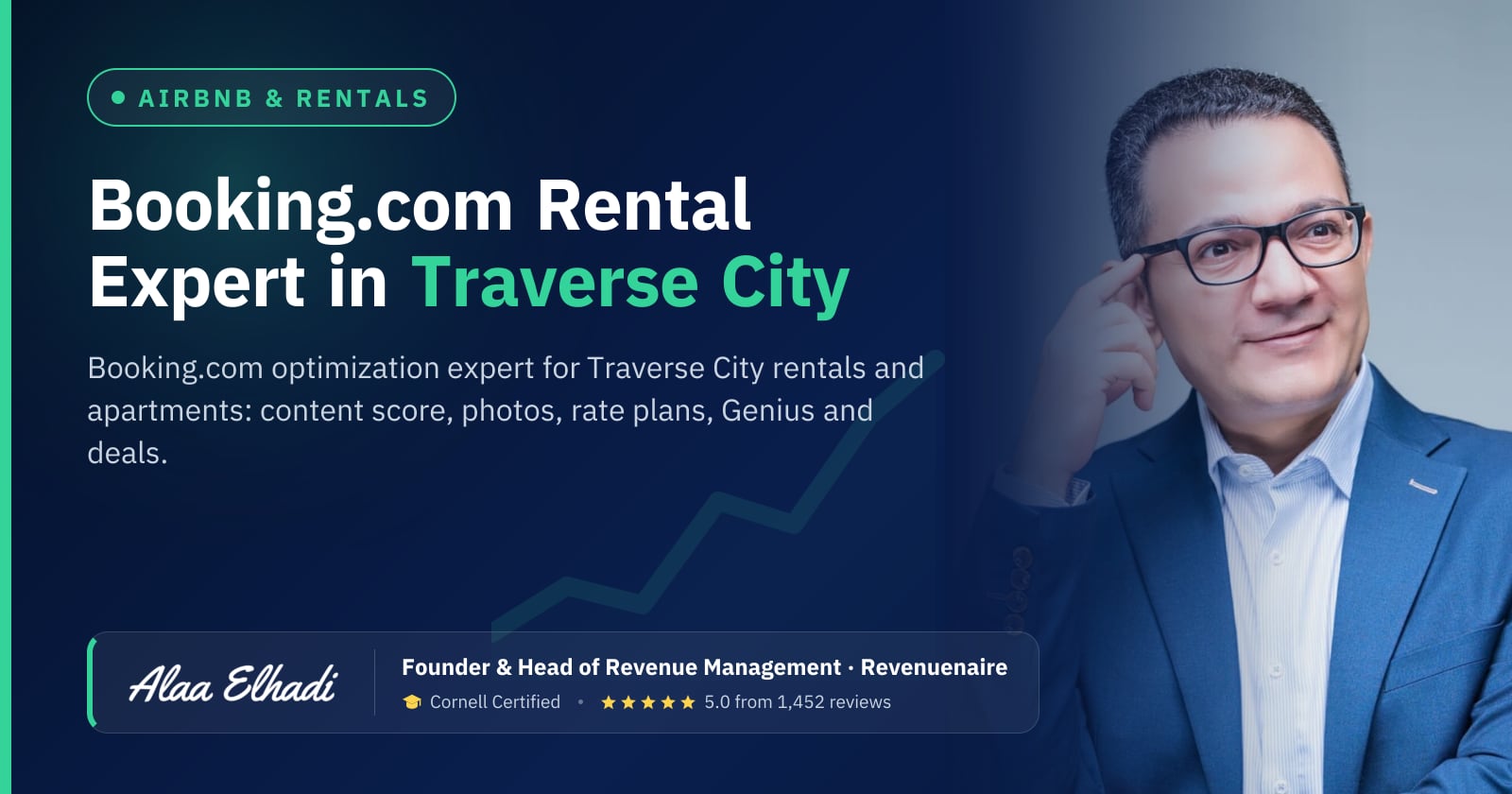 Booking.com Optimization Expert for Rentals in Traverse City & Northern Michigan, United States