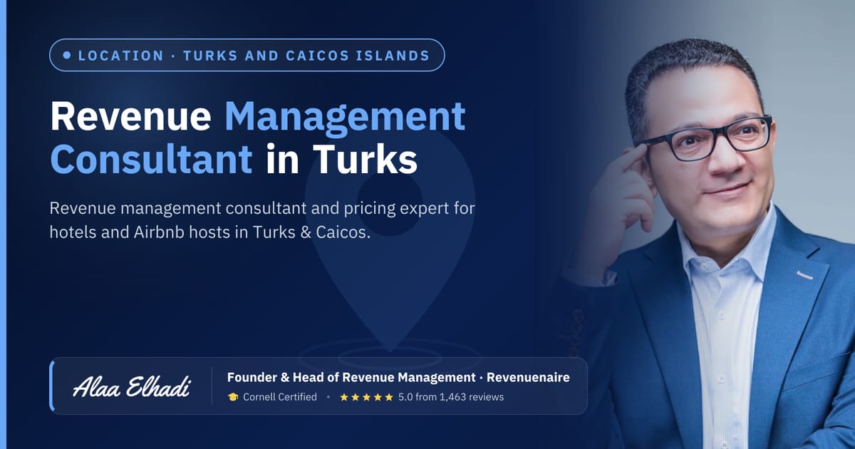 Revenue management consultant in Turks & Caicos, Turks and Caicos Islands