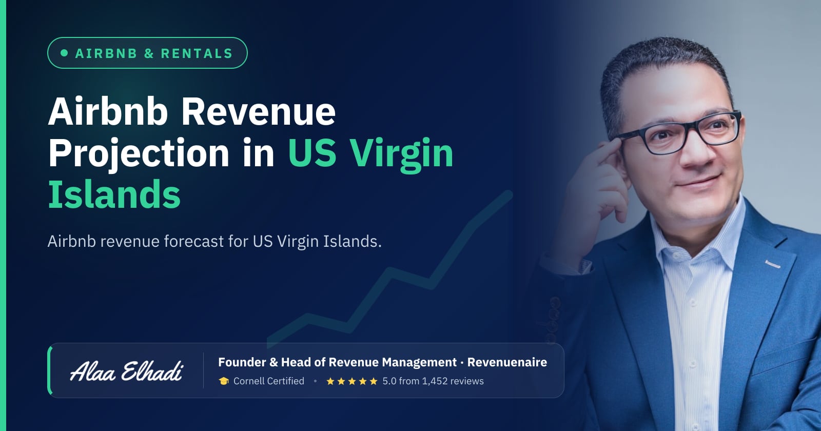 Airbnb Revenue Forecast Expert in US Virgin Islands (St. Thomas & St. John), United States
