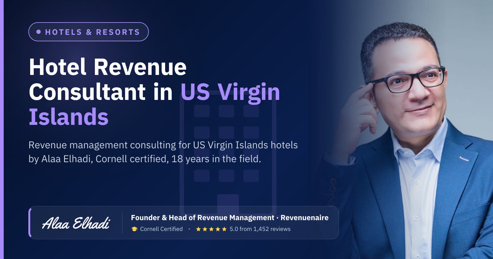 Hotel Revenue Management Consultant in US Virgin Islands (St. Thomas & St. John), United States
