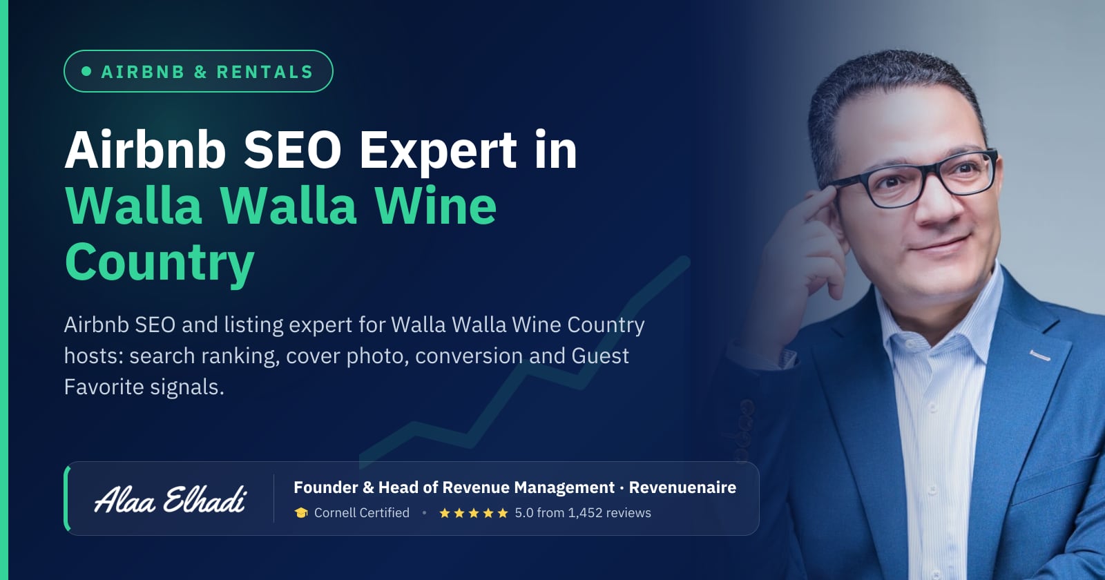 Airbnb Listing Optimization Expert in Walla Walla Wine Country, United States