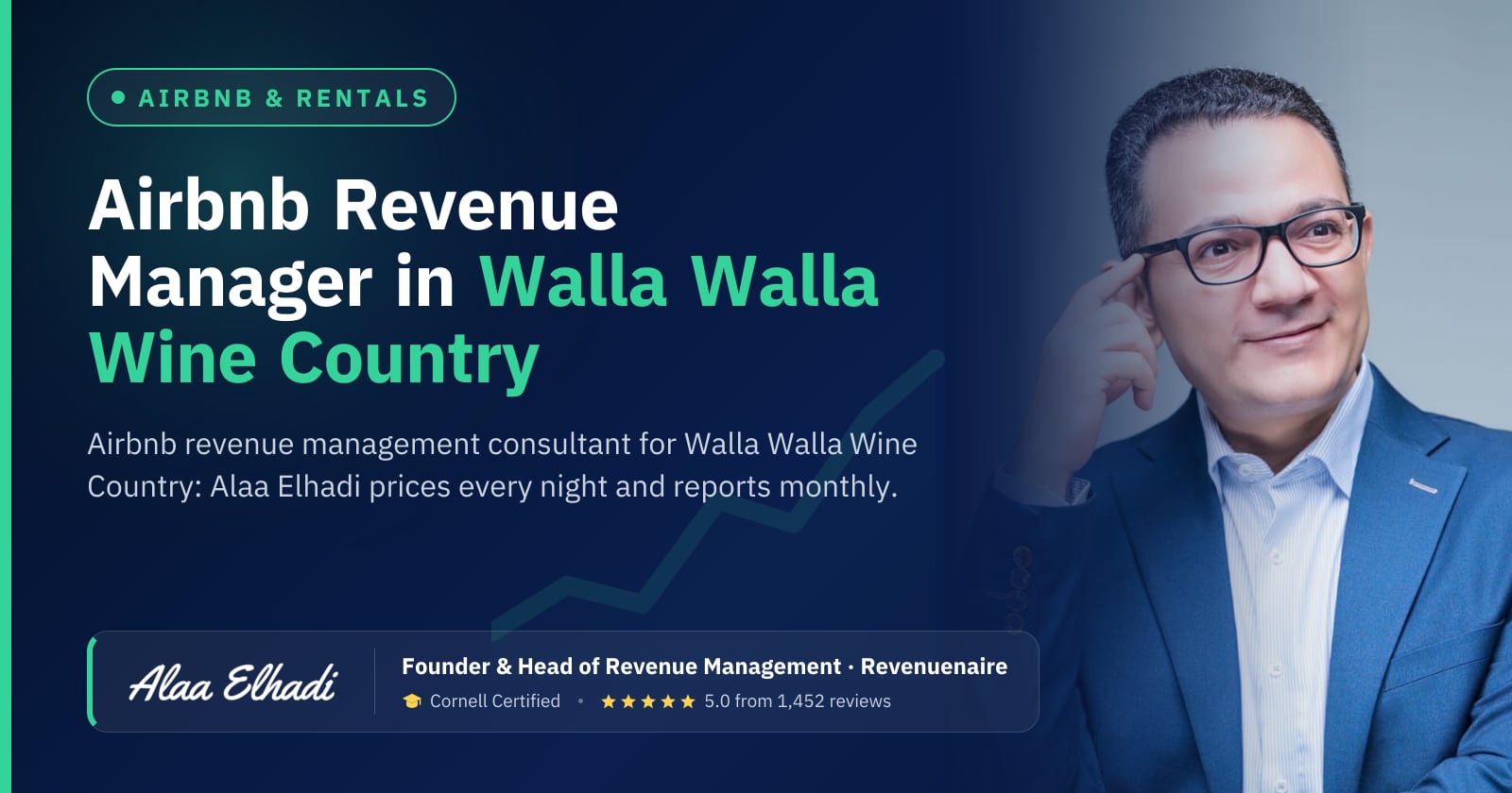 Airbnb Revenue Management Consultant in Walla Walla Wine Country, United States