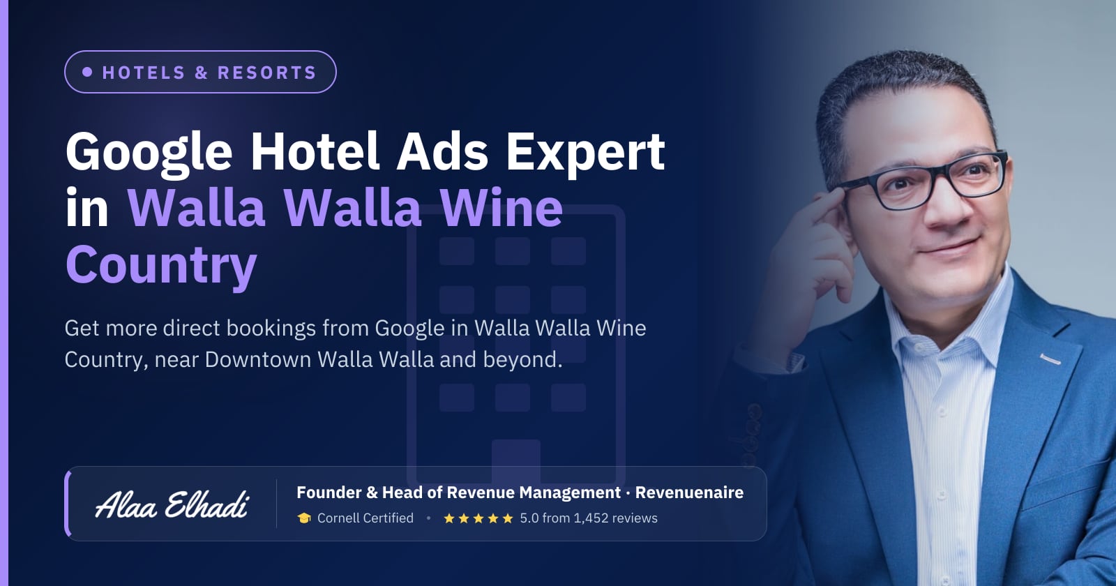 Google Hotel Ads Expert in Walla Walla Wine Country, United States