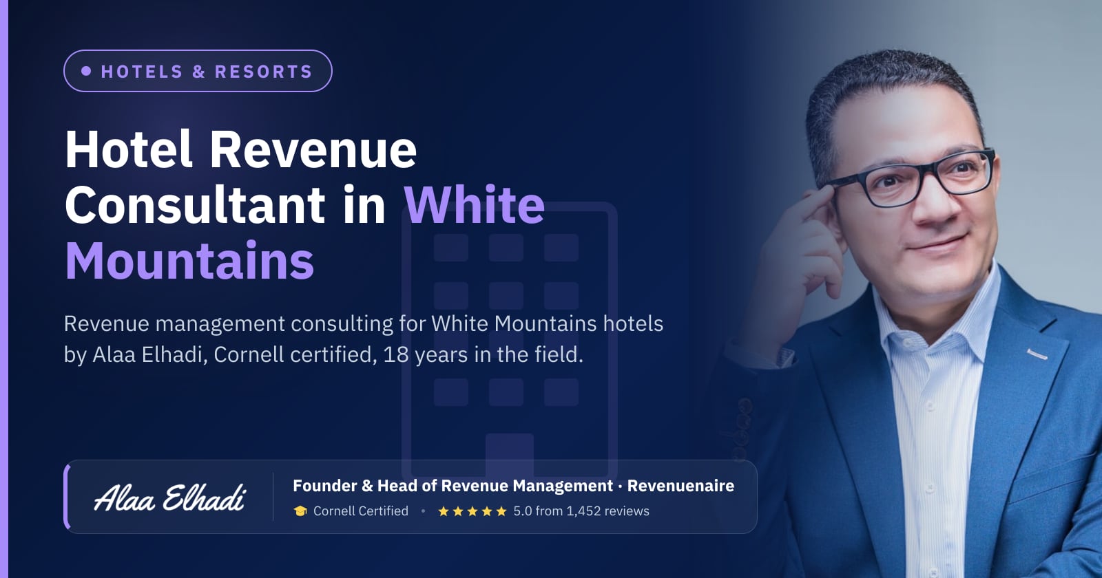 Hotel Revenue Management Consultant in White Mountains & North Conway, United States