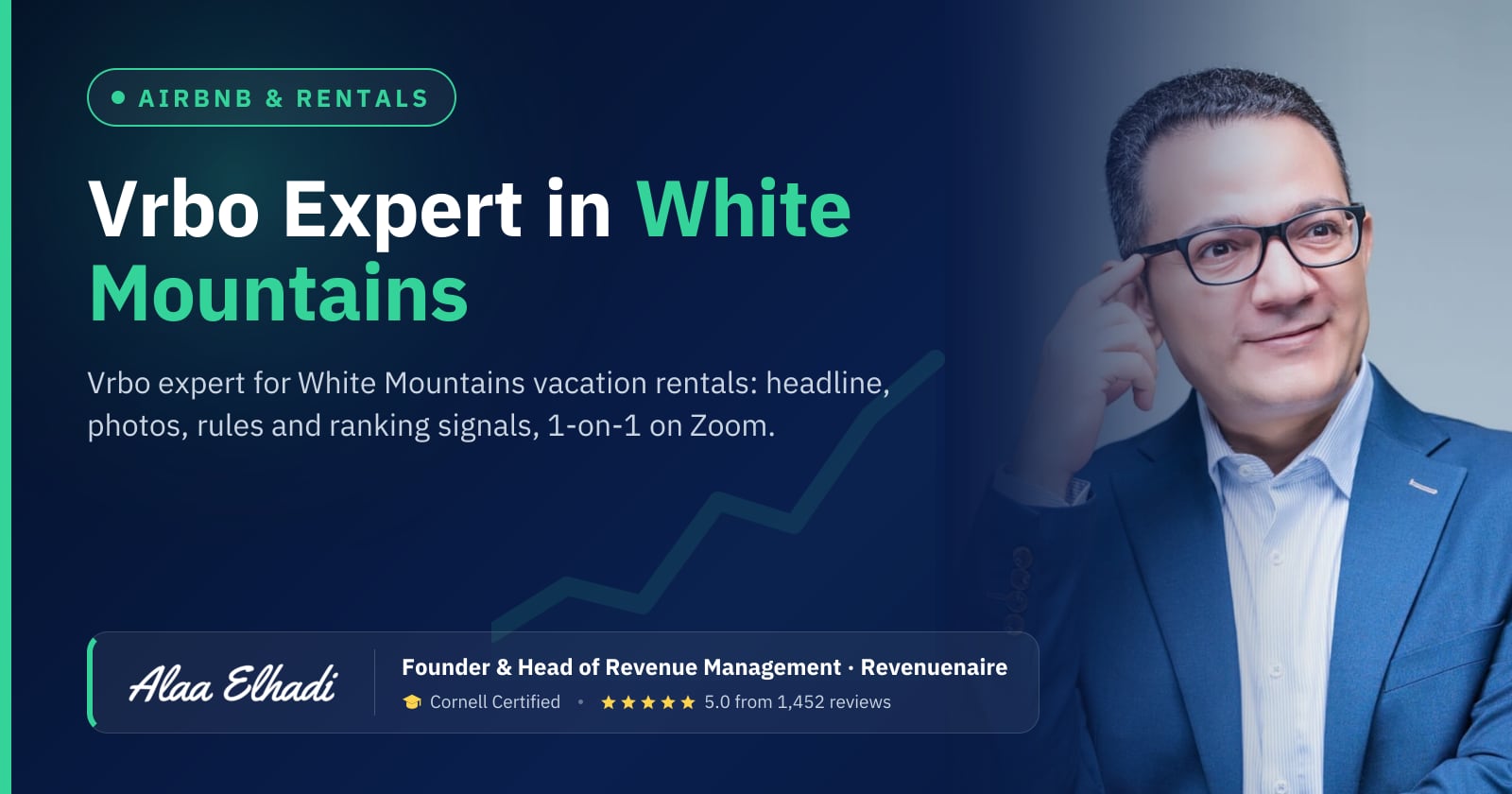 Vrbo Listing Optimization Expert in White Mountains & North Conway, United States