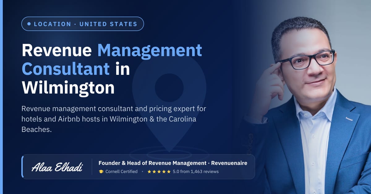 Revenue management consultant in Wilmington & the Carolina Beaches, United States