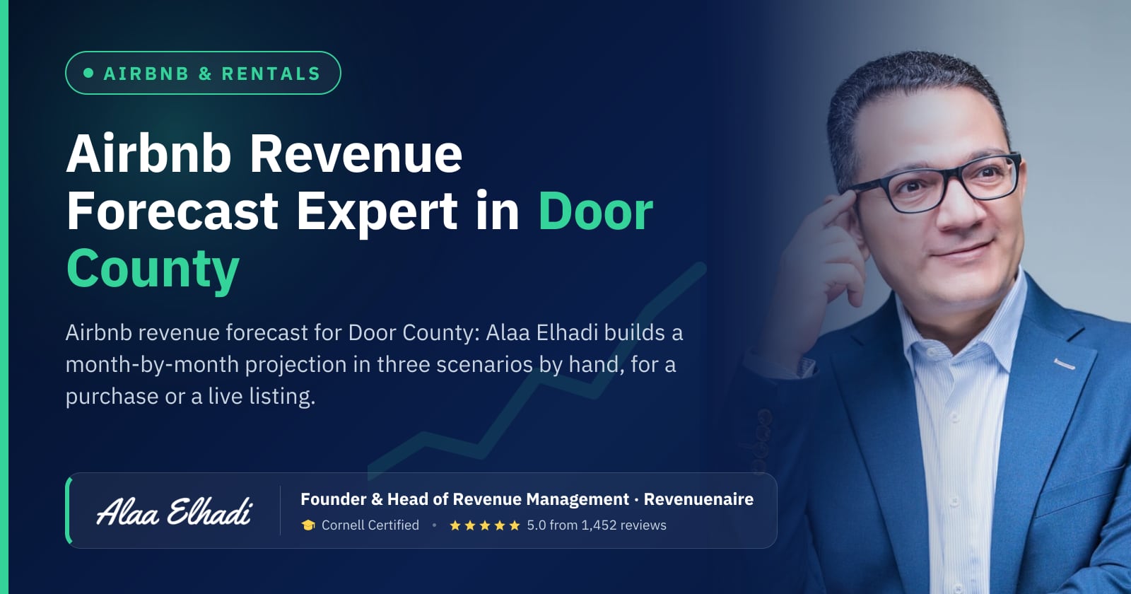 Airbnb Revenue Forecast Expert in Door County & Wisconsin Dells, United States