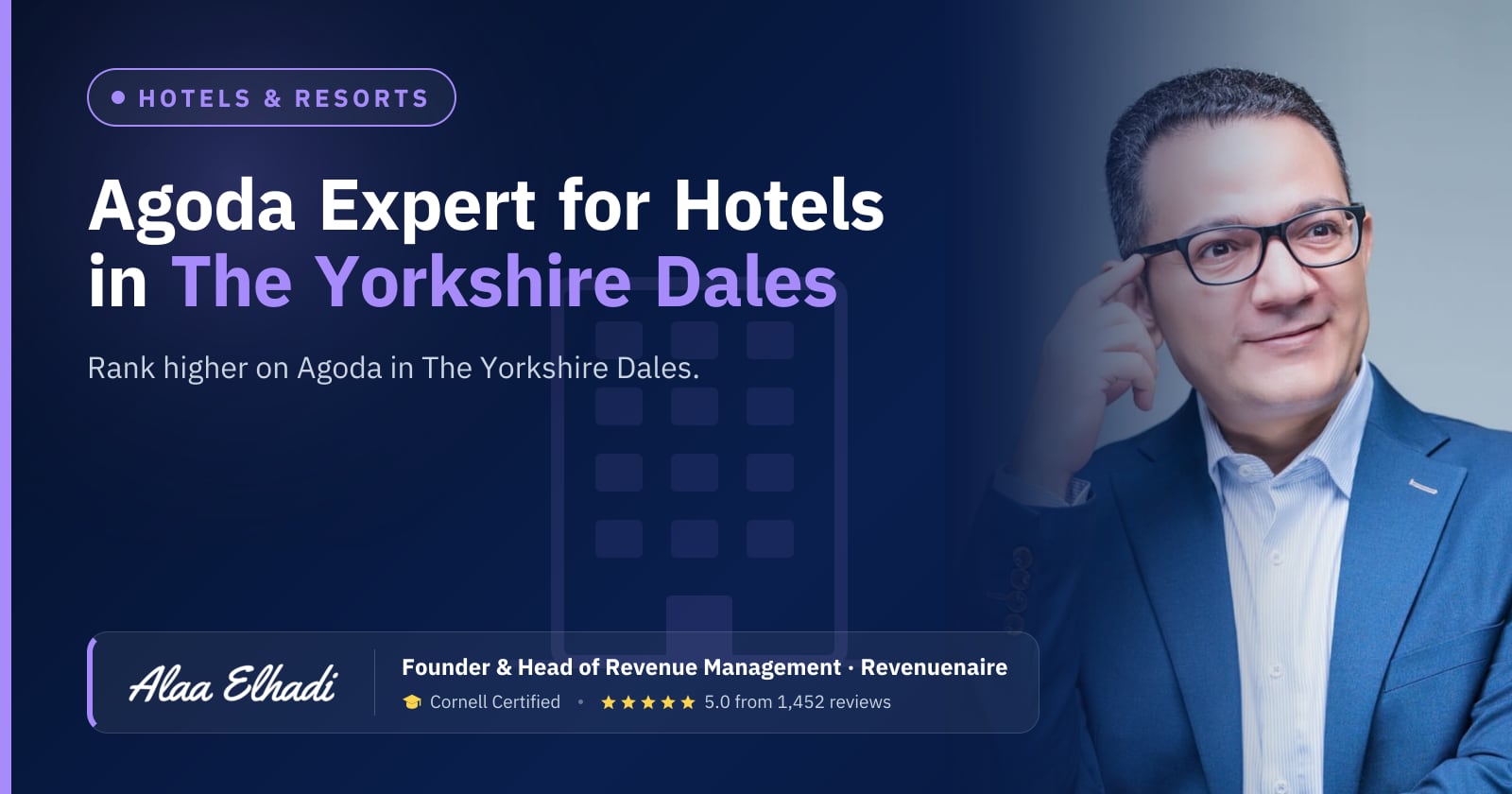 Agoda Optimization Expert for Hotels in The Yorkshire Dales, United Kingdom