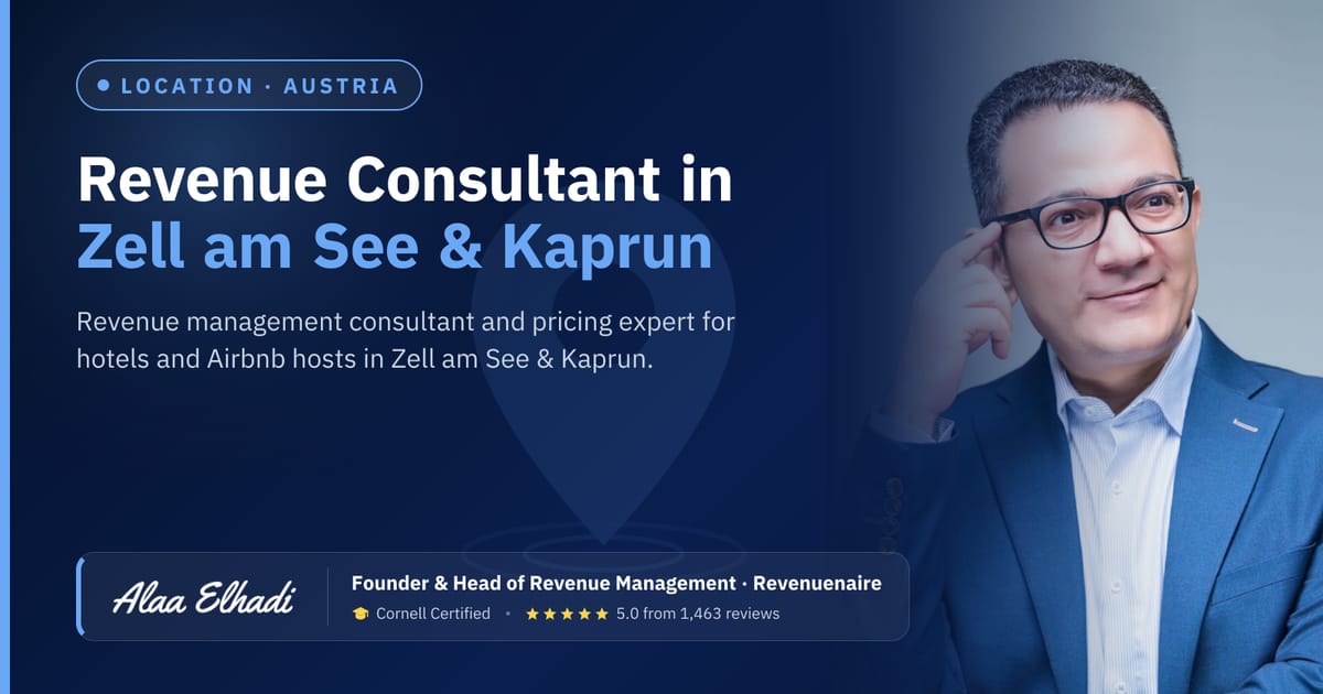 Revenue management consultant in Zell am See & Kaprun, Austria